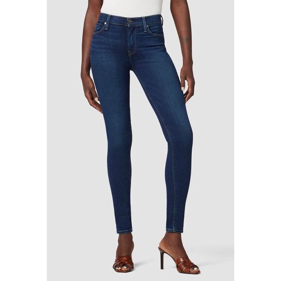 Hudson Nico Mid Rise Super Skinny Jean in Adri Size 27 - Picture 1 of 11